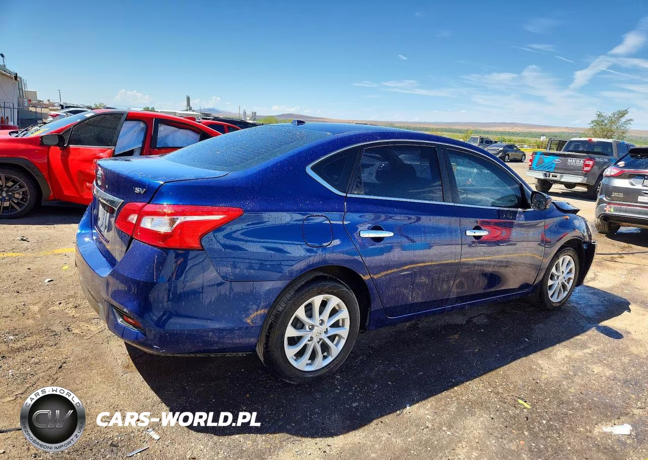 2019 Nissan Sentra Sv VIN:3N1AB7AP8KY324876 - 3