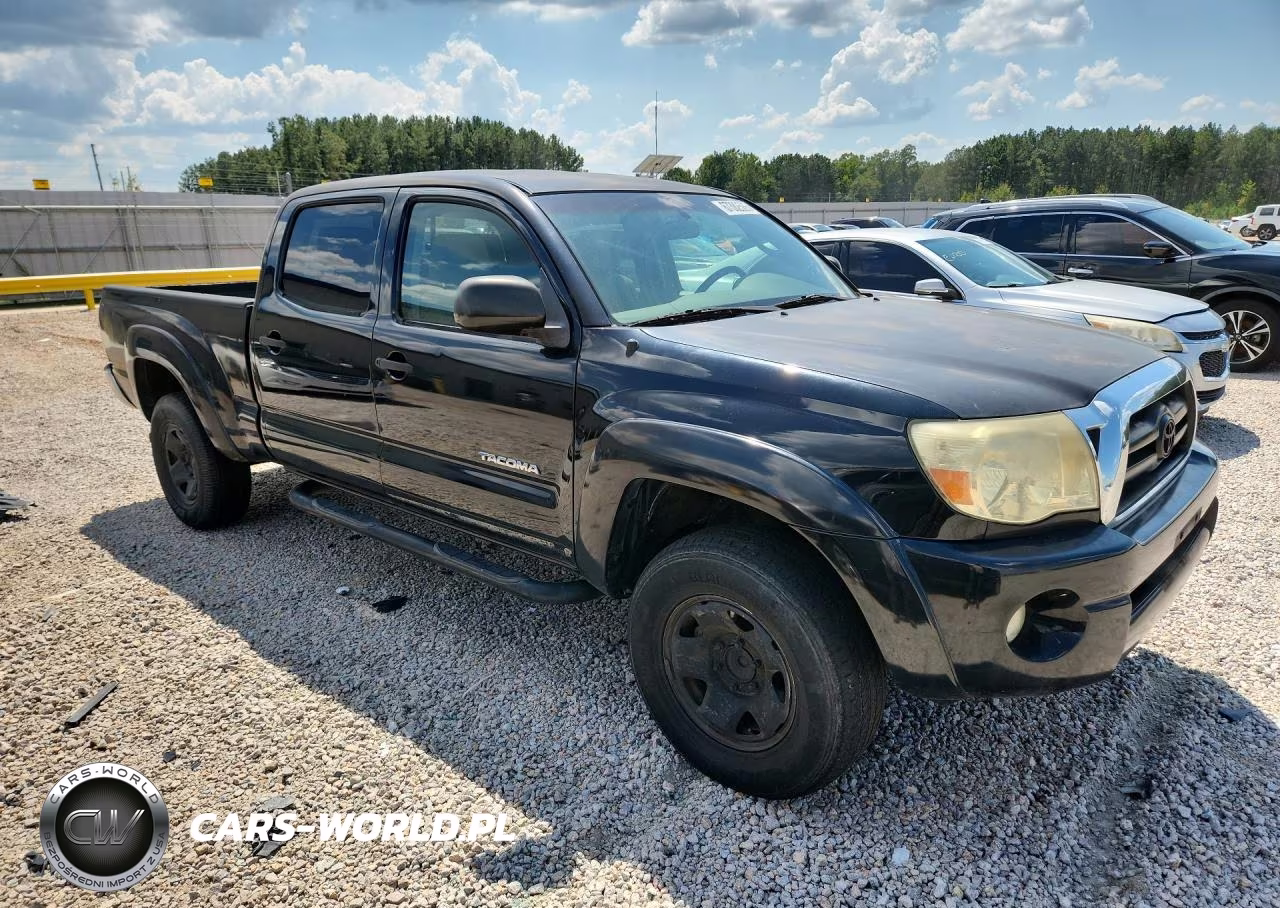 2005 Toyota Tacoma Double Cab Prerunner Long Bed VIN:3TMKU72NX5M001658 - 4