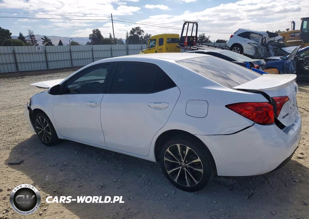 2018 Toyota Corolla Se VIN:2T1BURHE7JC091227 - 2