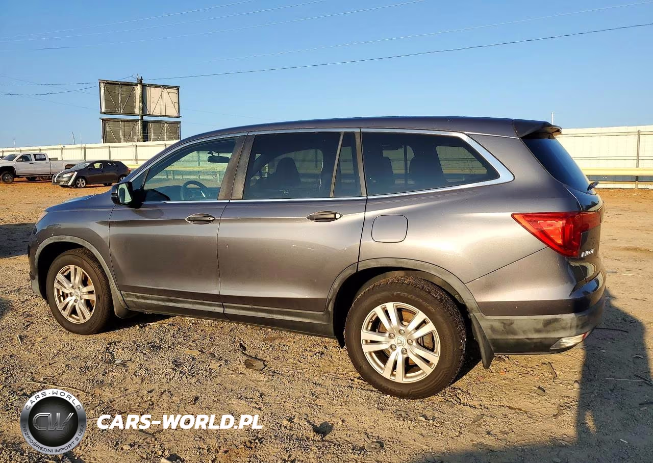 2016 Honda Pilot Lx VIN:5FNYF5H19GB025101 - 2