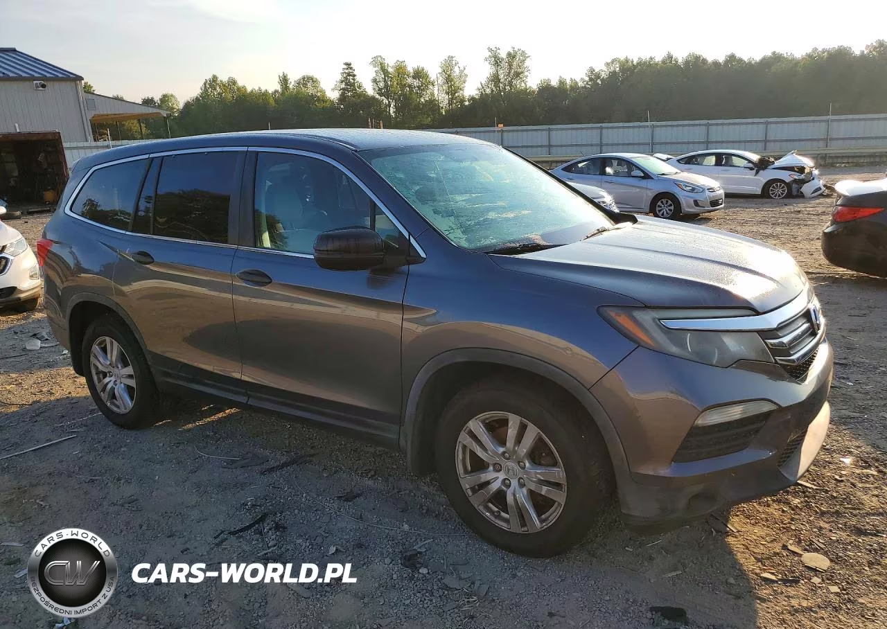 2016 Honda Pilot Lx VIN:5FNYF5H19GB025101 - 4