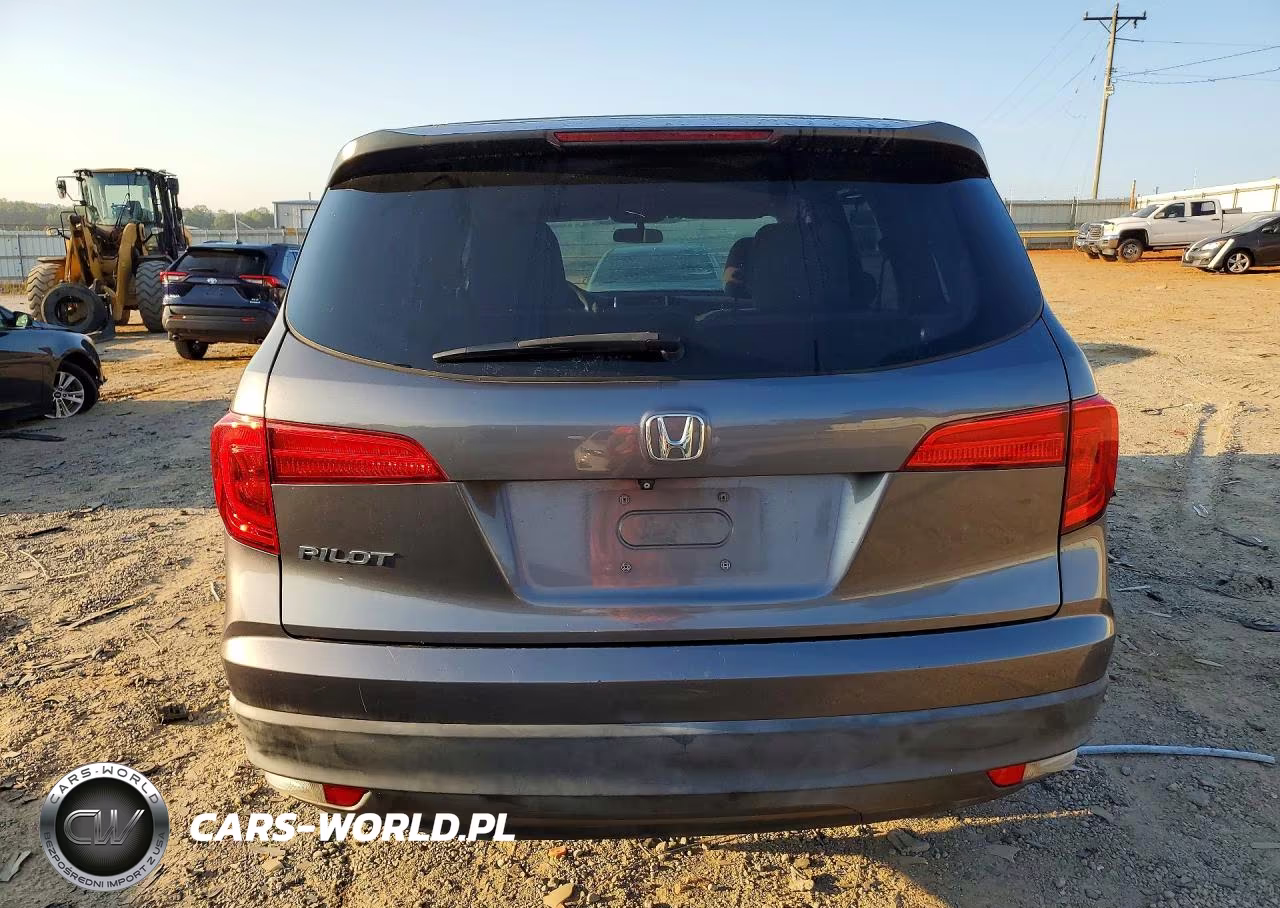 2016 Honda Pilot Lx VIN:5FNYF5H19GB025101 - 6