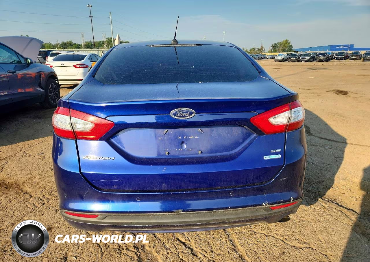 2014 Ford Fusion Se VIN:3FA6P0HD7ER255254 - 6