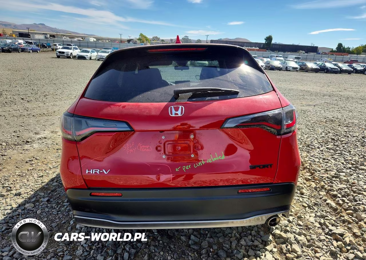 2025 Honda Hr-V Sport VIN:3CZRZ1H53SM756564 - 6