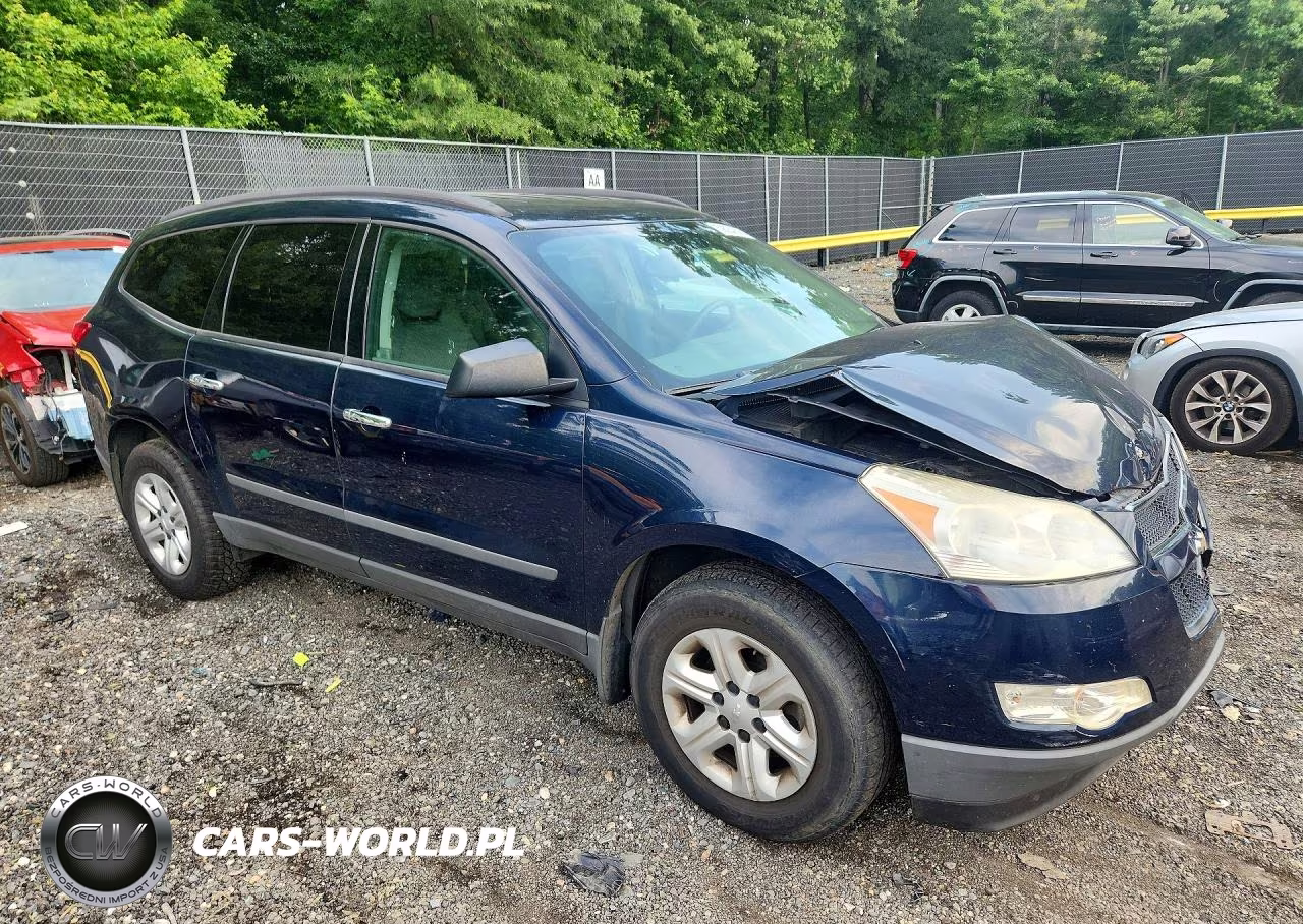 2011 Chevrolet Traverse Ls VIN:1GNKVFED4BJ412841 - 4