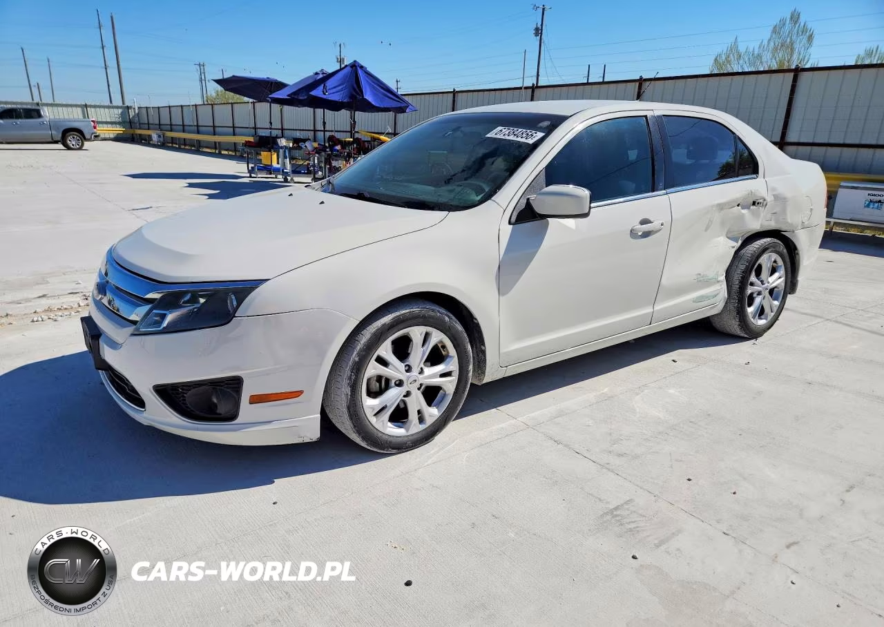 2012 Ford Fusion Se VIN:3FAHP0HA0CR436191 - 1