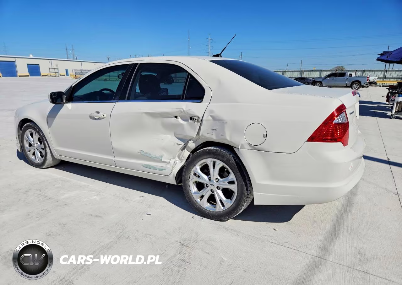 2012 Ford Fusion Se VIN:3FAHP0HA0CR436191 - 2