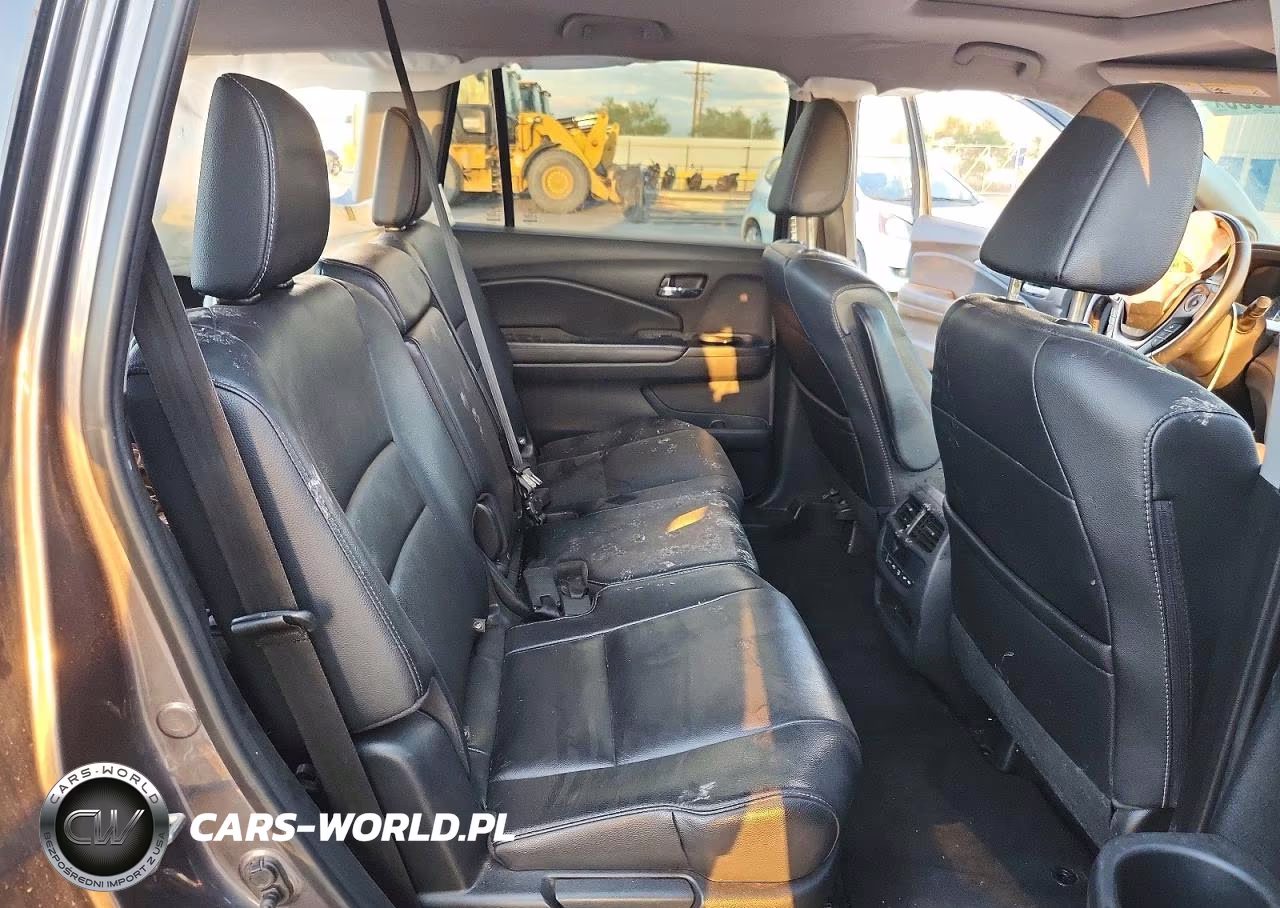 2017 Honda Pilot Exl VIN:5FNYF5H52HB031035 - 11