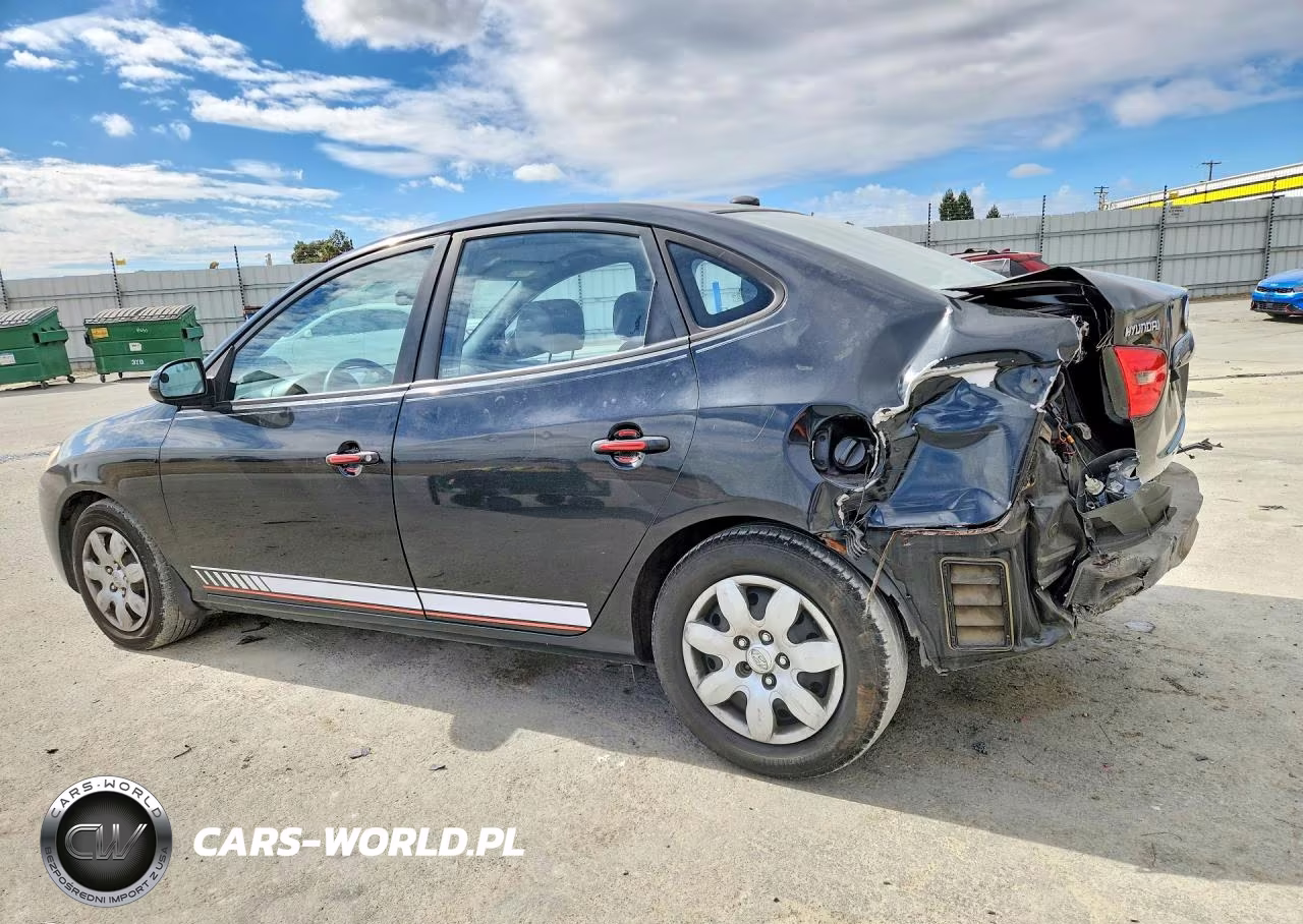 2008 Hyundai Elantra Gls VIN:KMHDU46D88U587572 - 2