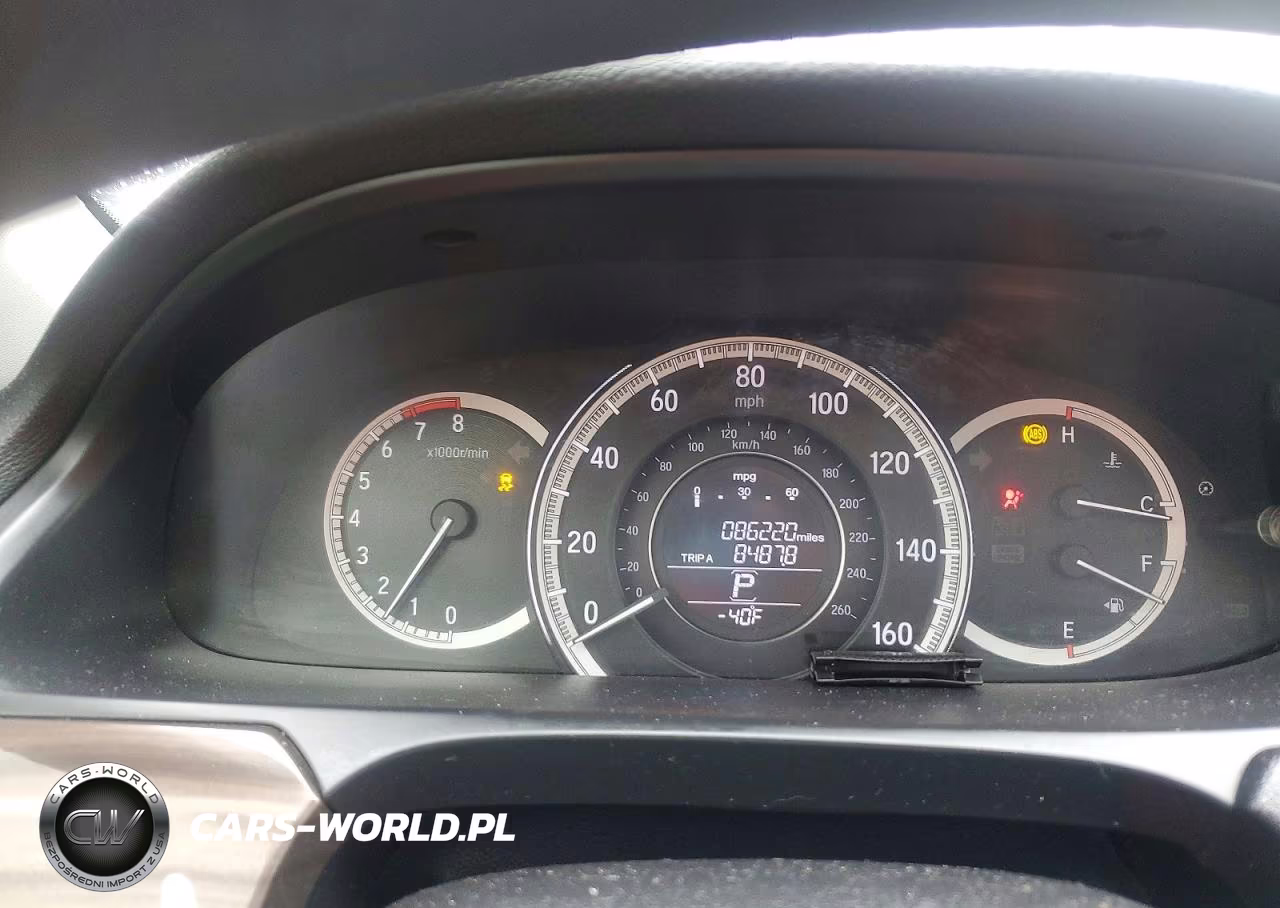 2016 Honda Accord Ex VIN:1HGCR2F73GA021692 - 9