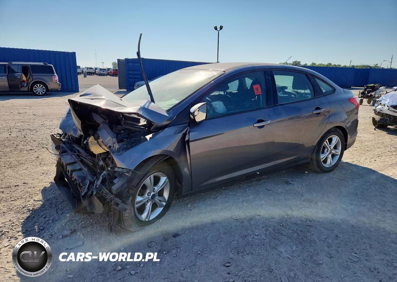 2013 Ford Focus Se VIN:1FADP3F22DL306442 - 1