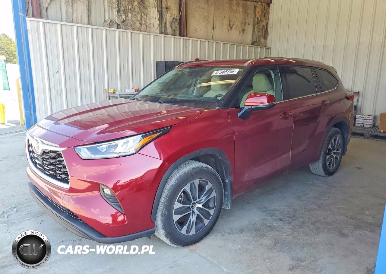 2020 Toyota Highlander Xle VIN:5TDHZRBH0LS039527 - 1