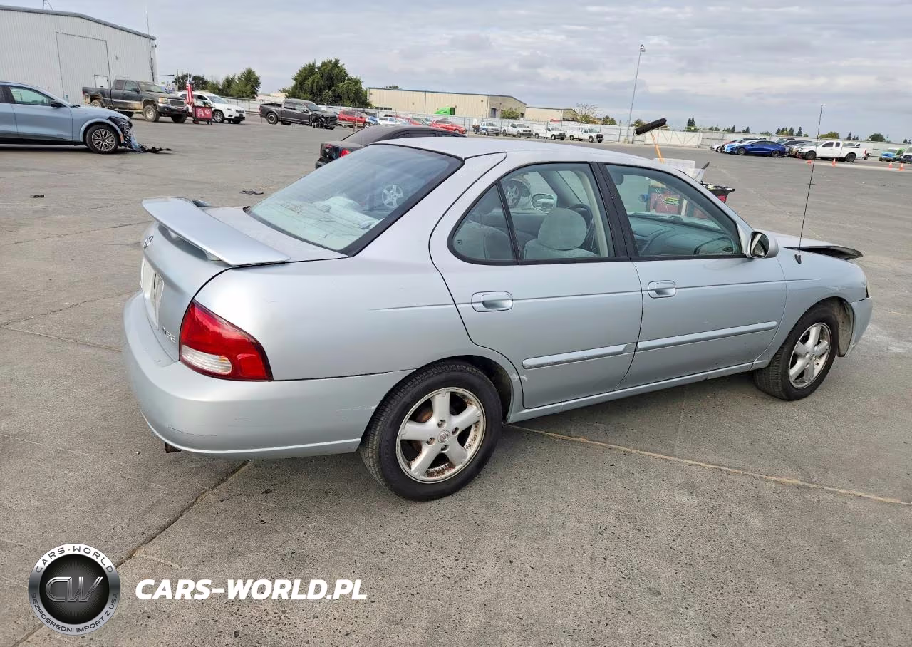 2002 Nissan Sentra Gxe VIN:3N1CB51A52L551142 - 3