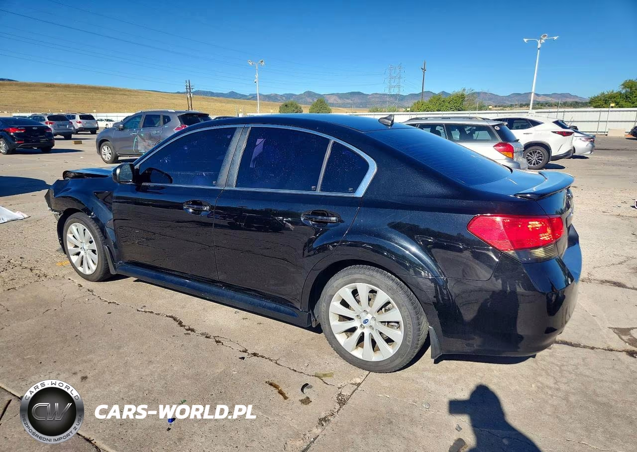 2012 Subaru Legacy 3.6R Limited VIN:4S3BMDK66C2005637 - 2
