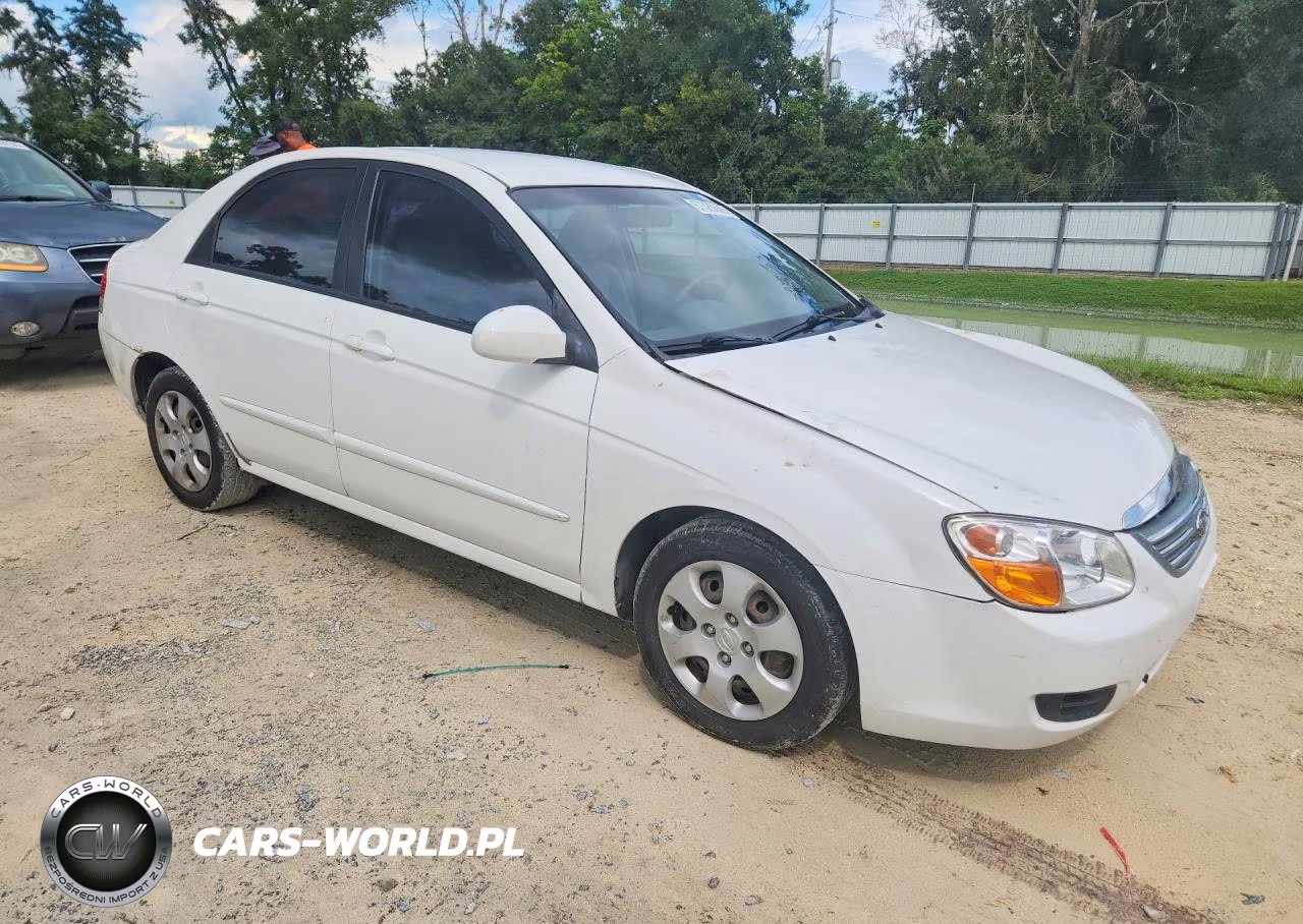 2008 Kia Spectra Lx VIN:KNAFE121285504049 - 4