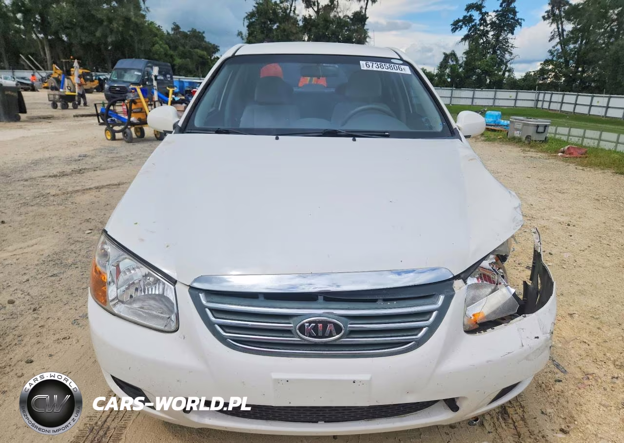 2008 Kia Spectra Lx VIN:KNAFE121285504049 - 5