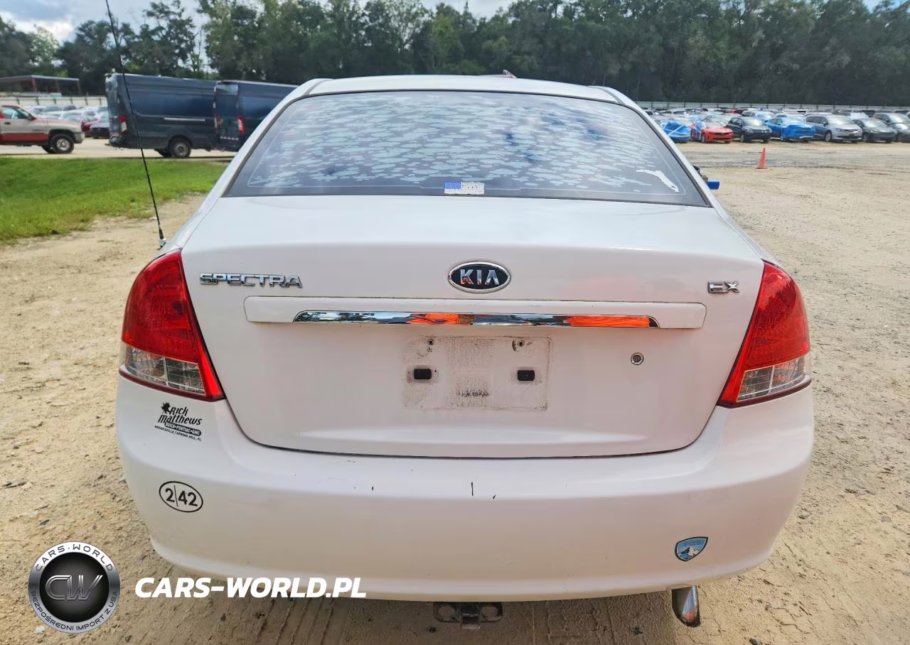 2008 Kia Spectra Lx VIN:KNAFE121285504049 - 6