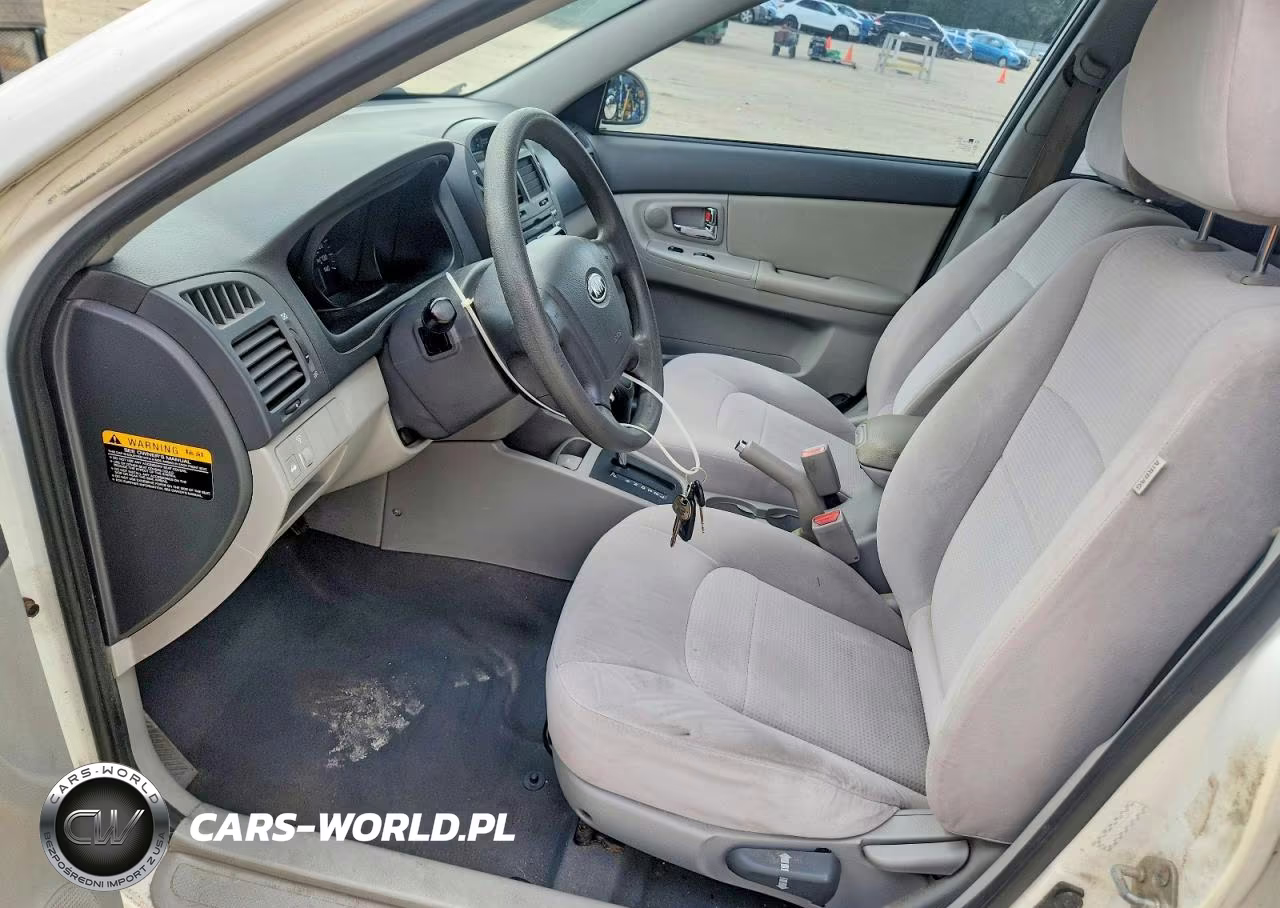 2008 Kia Spectra Lx VIN:KNAFE121285504049 - 7