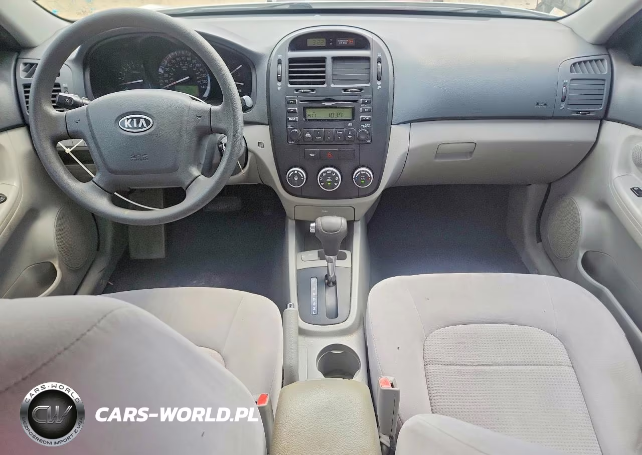 2008 Kia Spectra Lx VIN:KNAFE121285504049 - 8