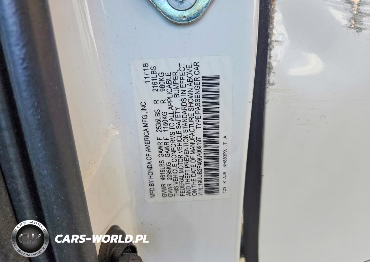 2019 Acura Tlx Technology VIN:19UUB2F40KA009197 - 12