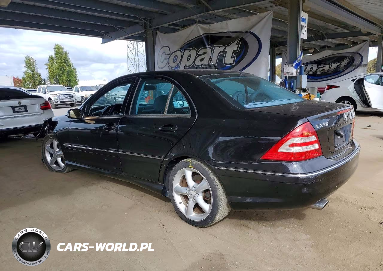 2005 Mercedes-Benz C 230K Sport Sedan VIN:WDBRF40J95F639034 - 2