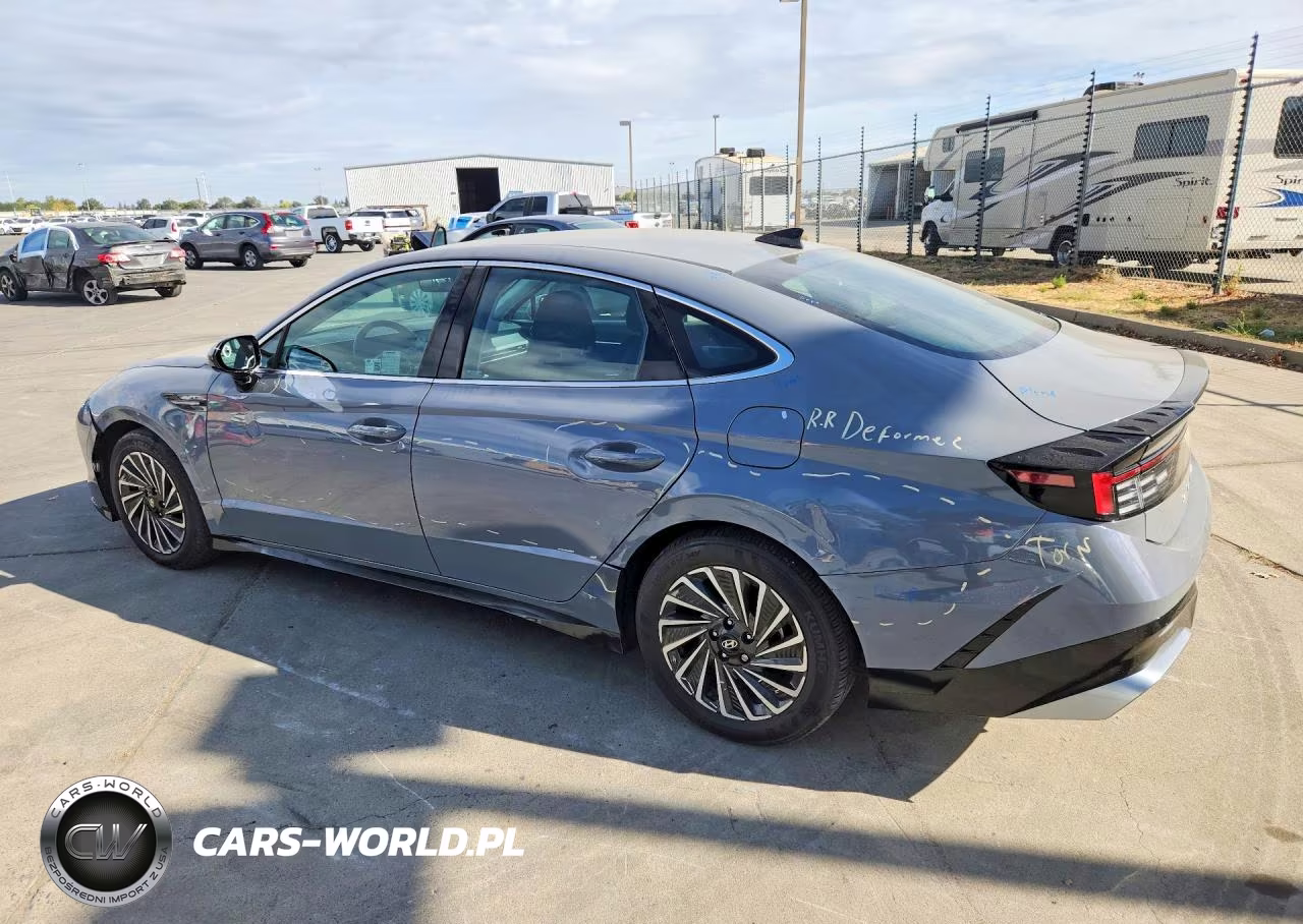 2025 Hyundai Sonata Hybrid Sel VIN:KMHL34JJ9SA117328 - 2