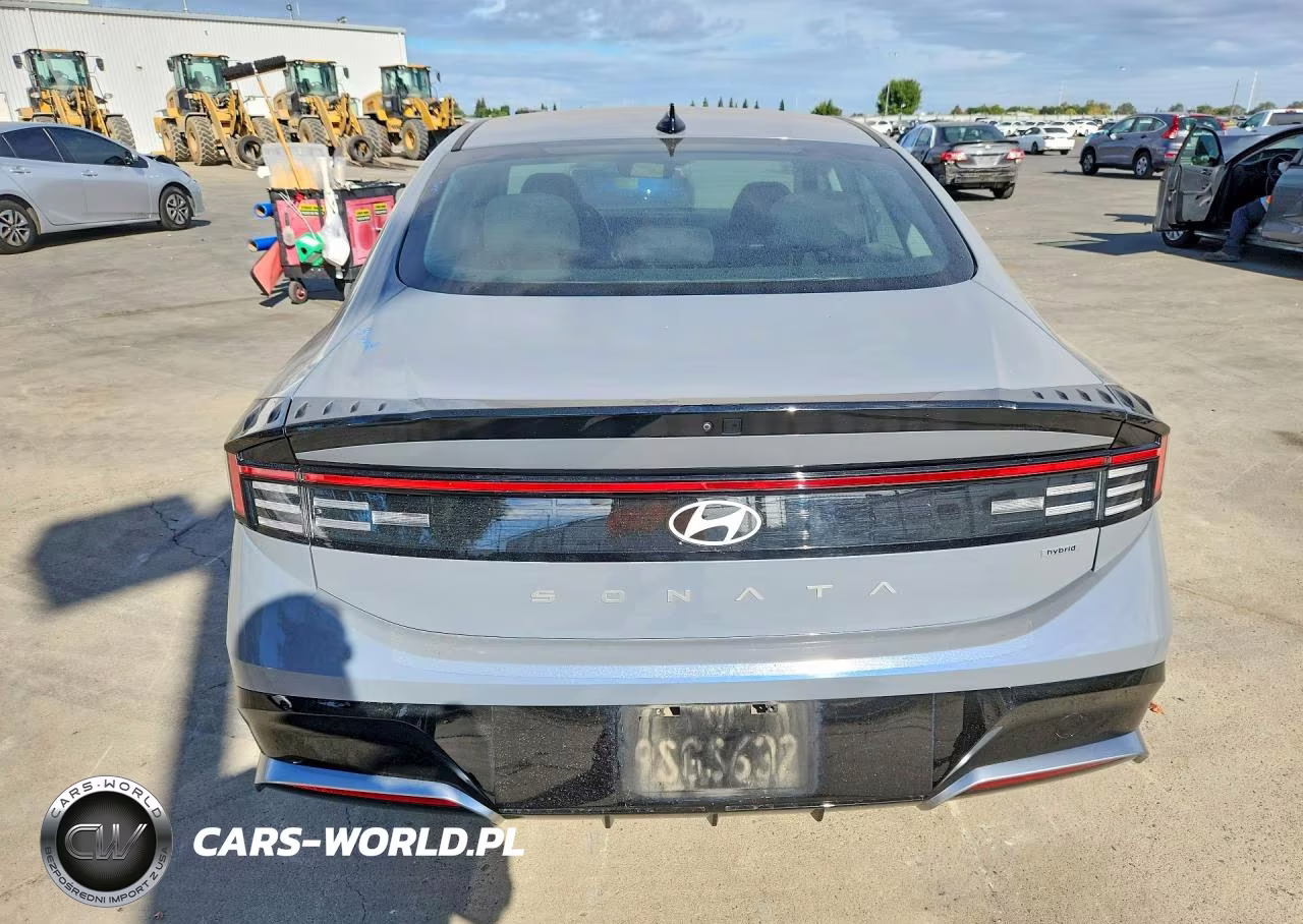 2025 Hyundai Sonata Hybrid Sel VIN:KMHL34JJ9SA117328 - 6