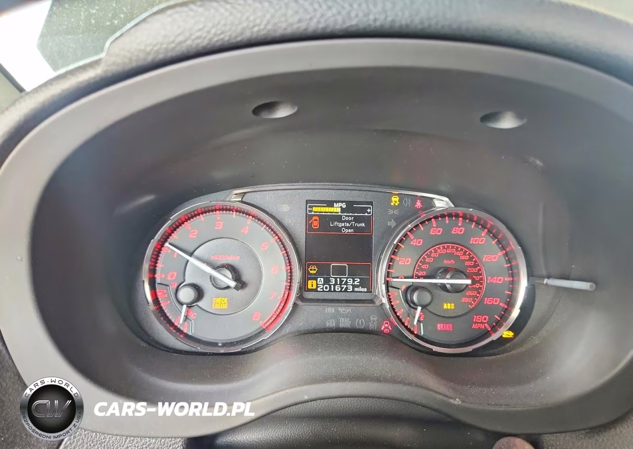 2015 Subaru Wrx Limited VIN:JF1VA1G64F9803438 - 9