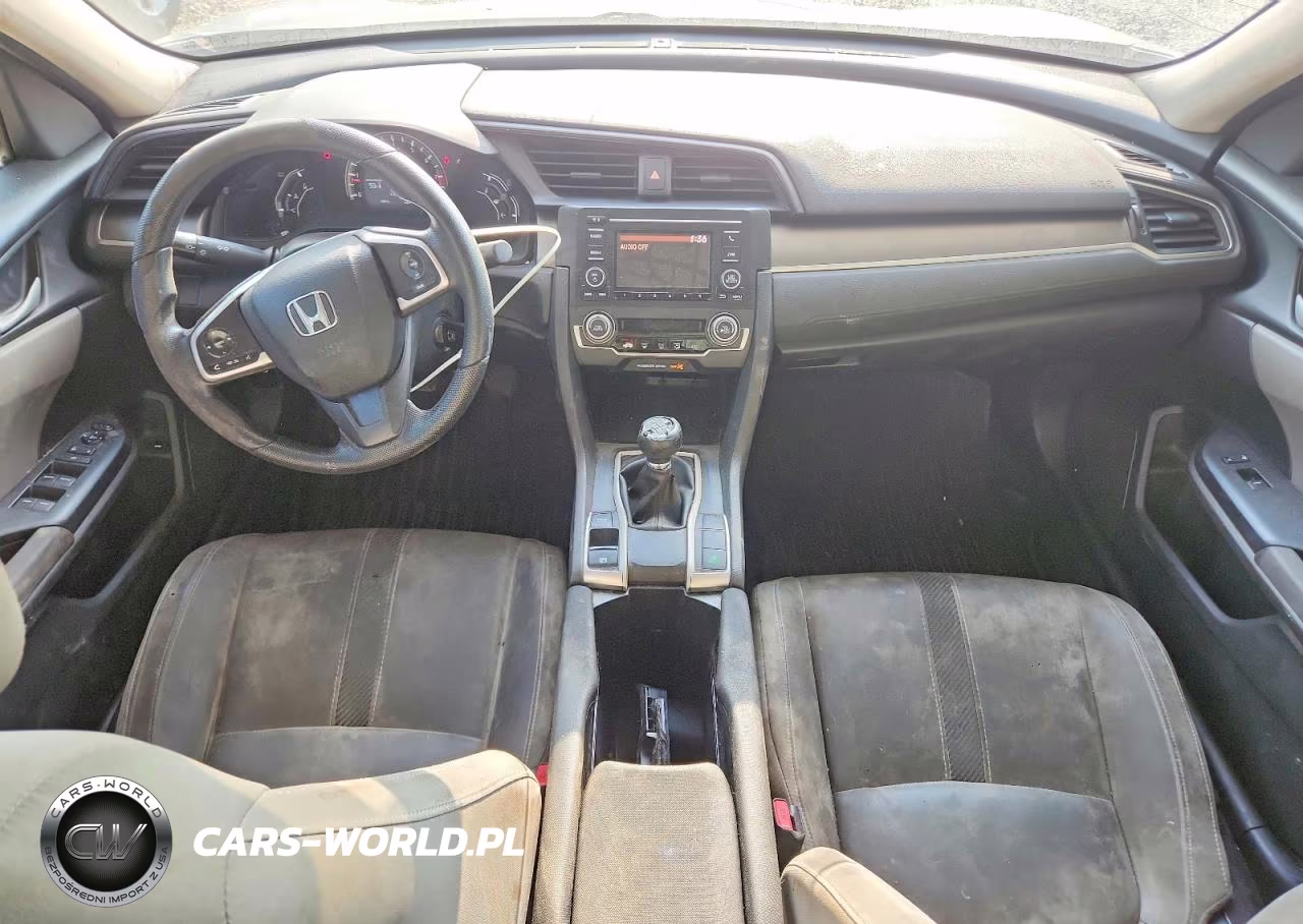 2016 Honda Civic Lx VIN:19XFC2E58GE035792 - 8