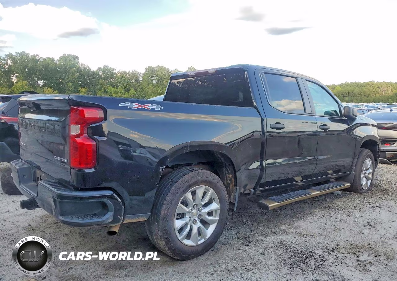 2022 Chevrolet Silverado K1500 Custom VIN:1GCPDBEK5NZ552248 - 3
