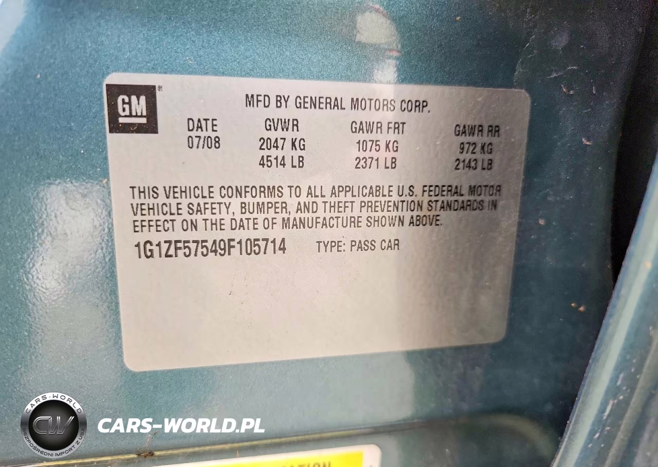 2009 Chevrolet Malibu Hybrid VIN:1G1ZF57549F105714 - 12