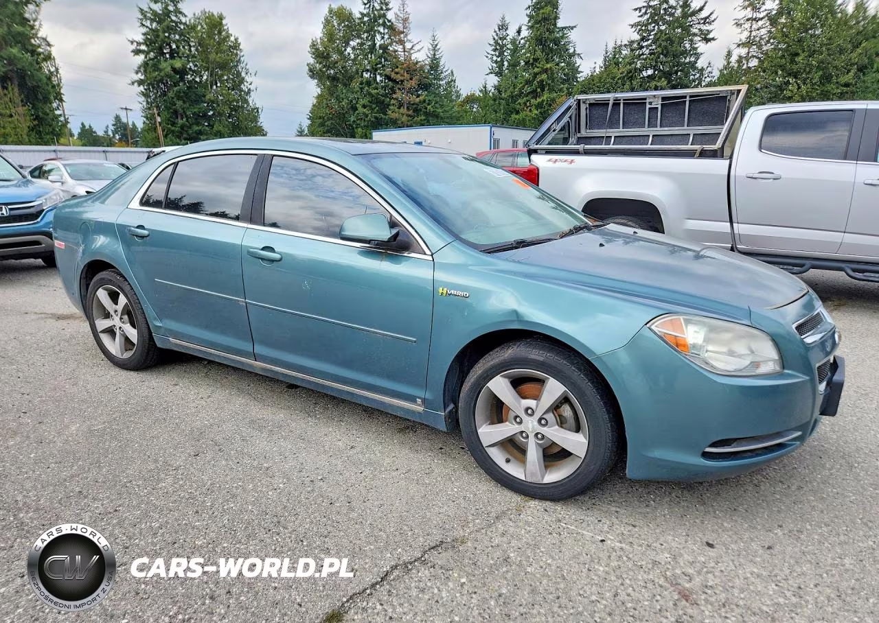 2009 Chevrolet Malibu Hybrid VIN:1G1ZF57549F105714 - 4