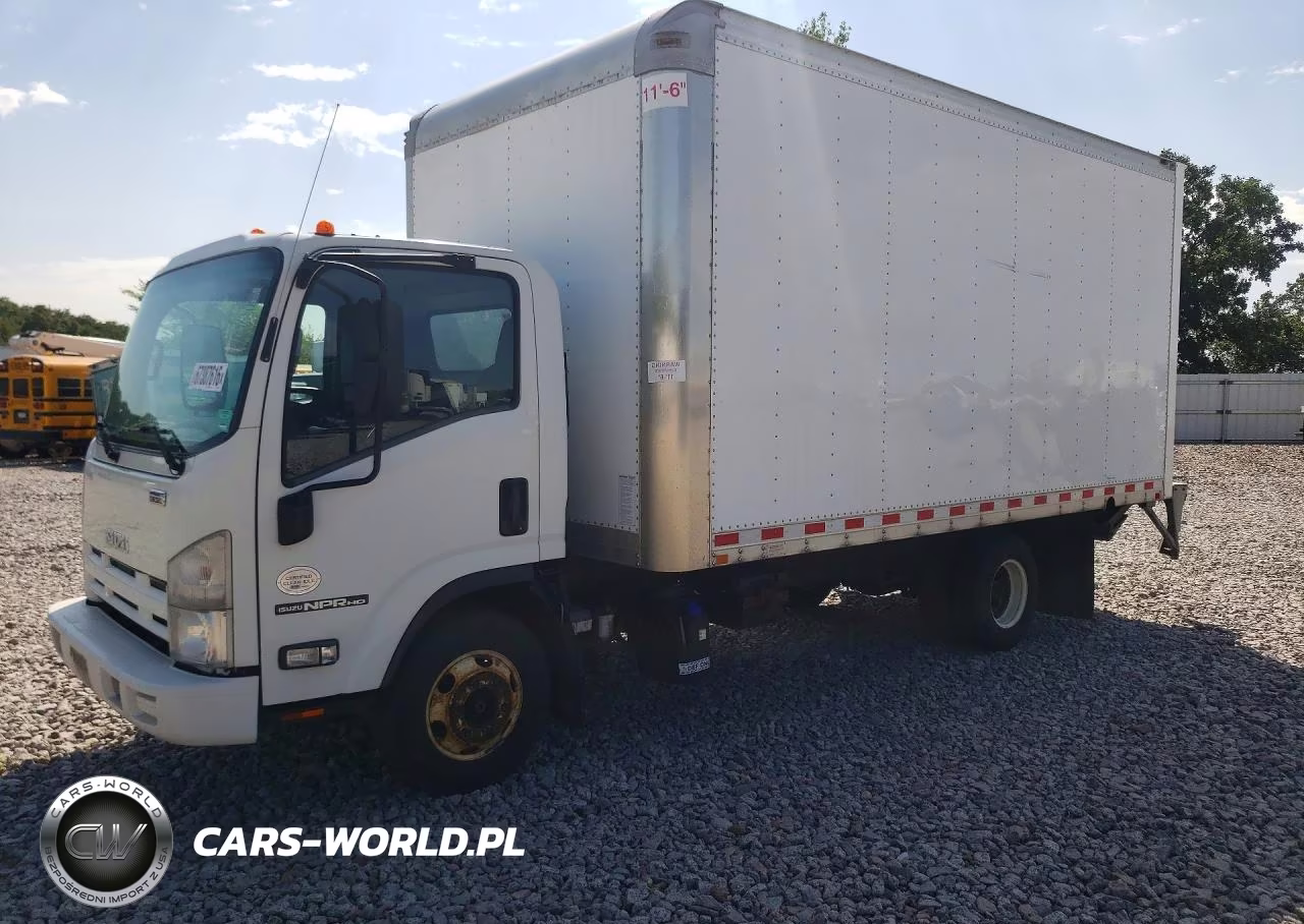 2015 Isuzu Npr Hd Box Truck VIN:JALC4W160F7004233 - 1