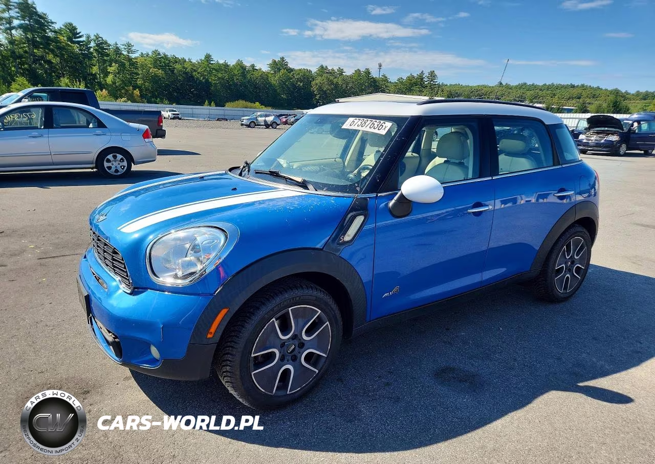 2012 Mini Cooper S Countryman VIN:WMWZC5C59CWL63446 - 1