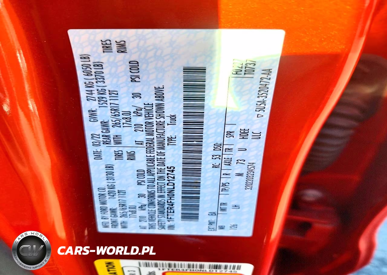 2022 Ford Ranger Xl VIN:1FTER4FH0NLD12745 - 13