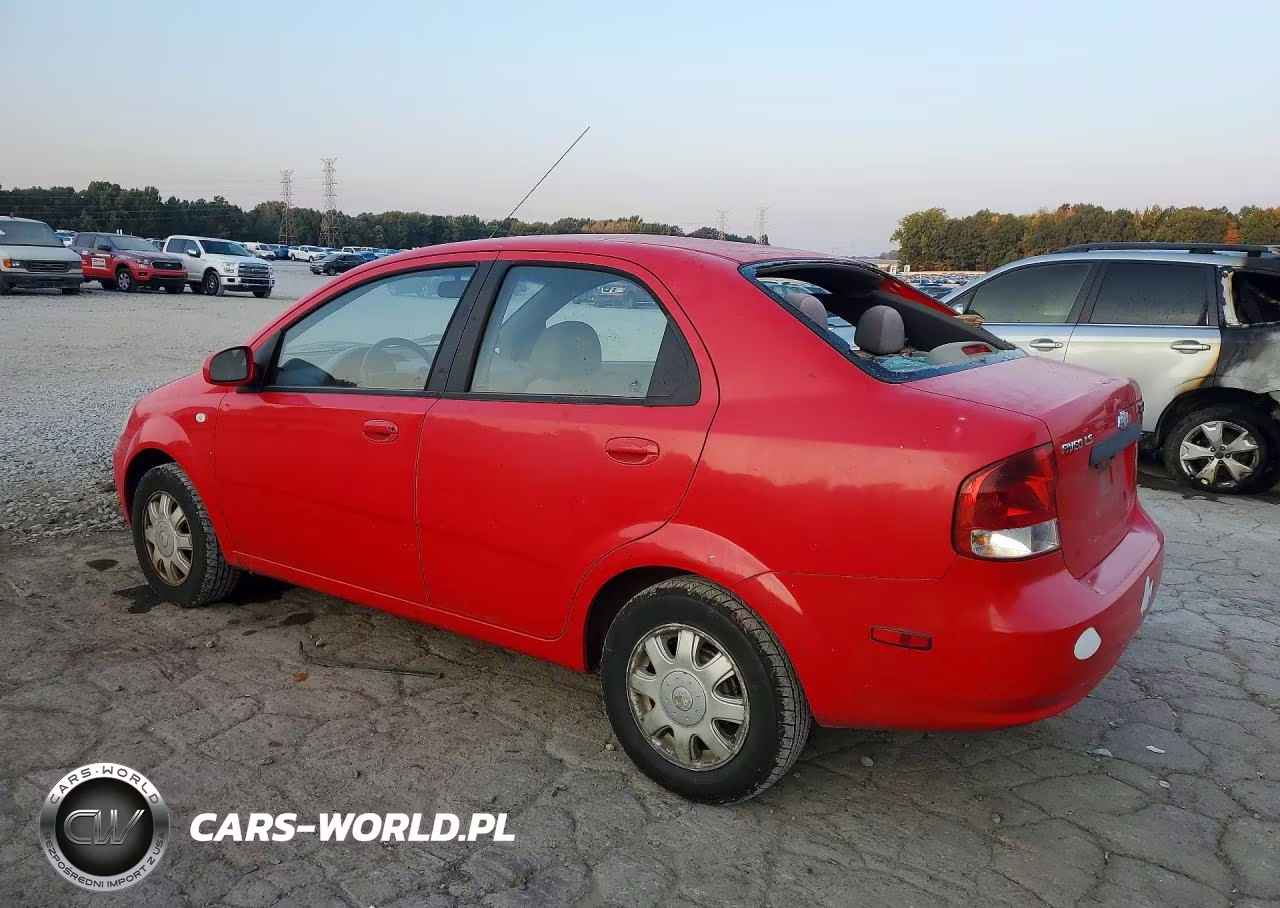 2005 Chevrolet Aveo Base VIN:KL1TD52605B492693 - 2