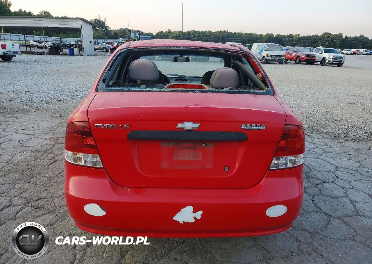 2005 Chevrolet Aveo Base VIN:KL1TD52605B492693 - 6