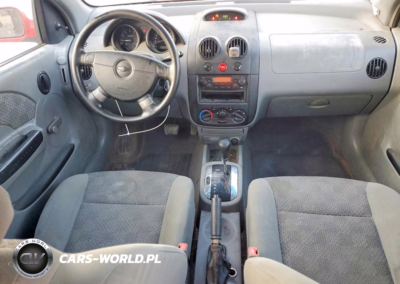 2005 Chevrolet Aveo Base VIN:KL1TD52605B492693 - 8