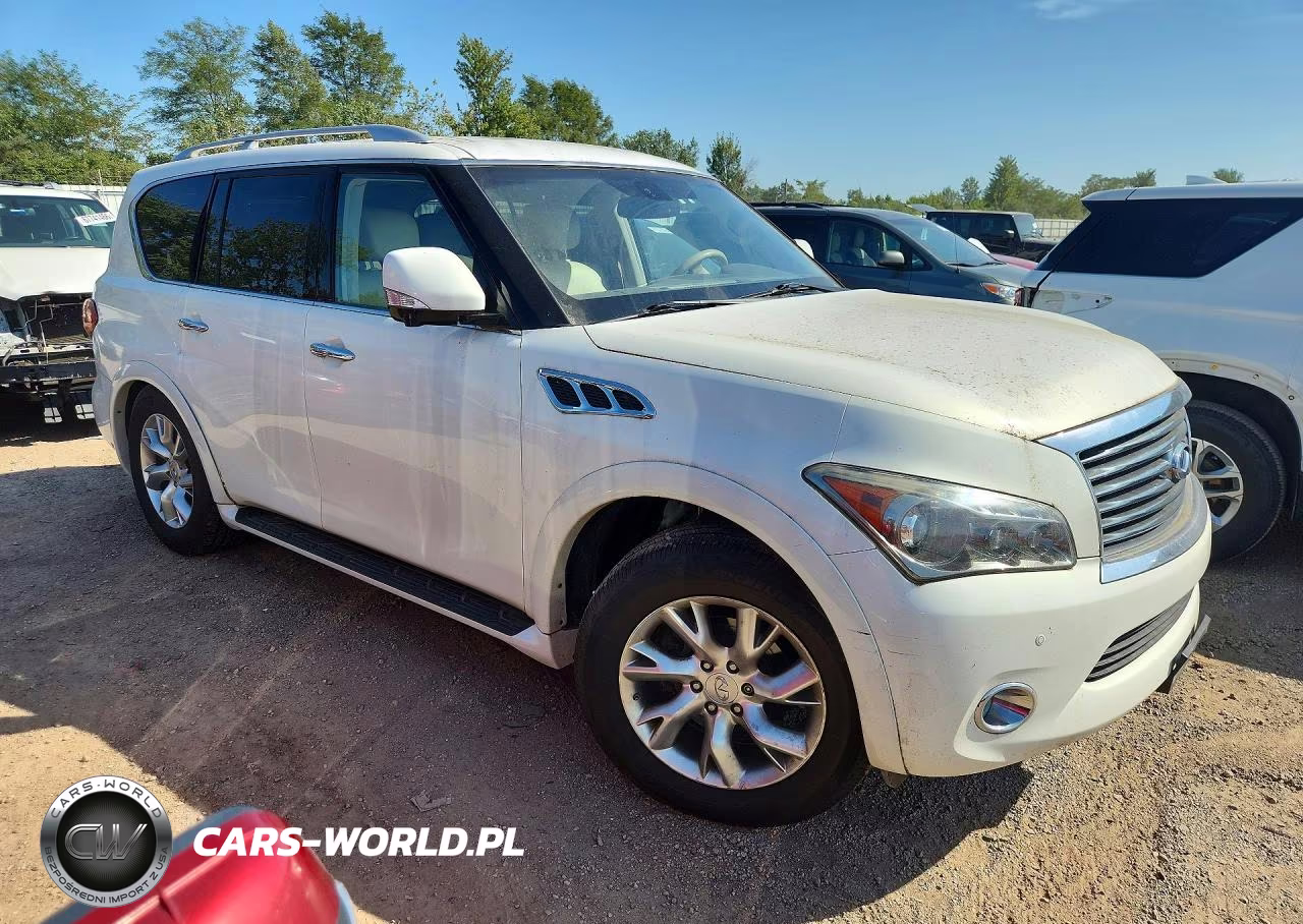2012 Infiniti Qx56 Base VIN:JN8AZ2NE1C9022362 - 4