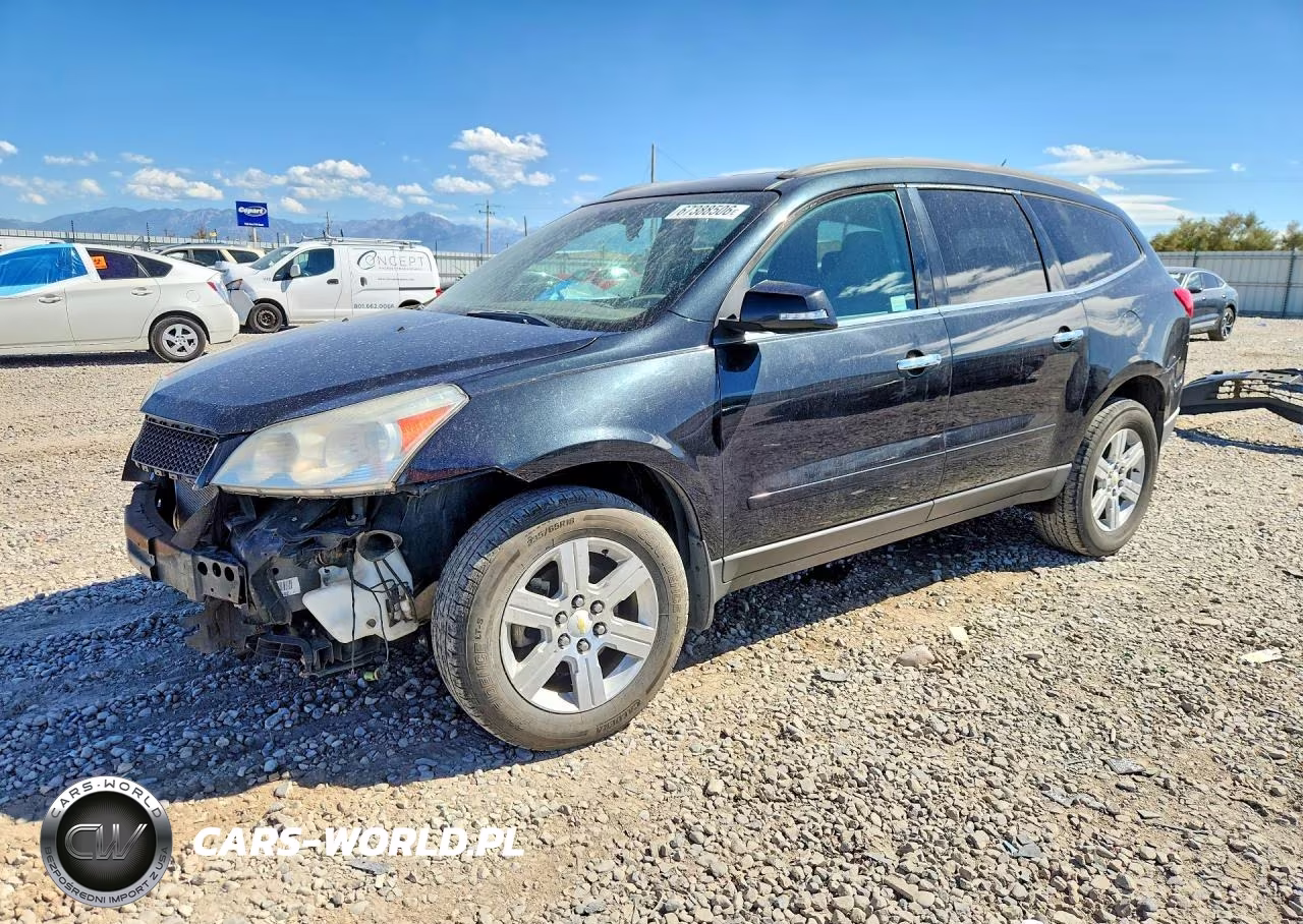 2010 Chevrolet Traverse Lt VIN:1GNLVFEDXAJ259255 - 1
