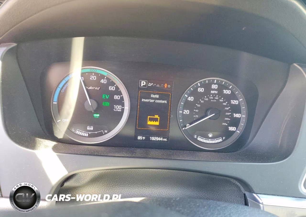 2016 Hyundai Sonata Hybrid Limited VIN:KMHE34L18GA027567 - 9