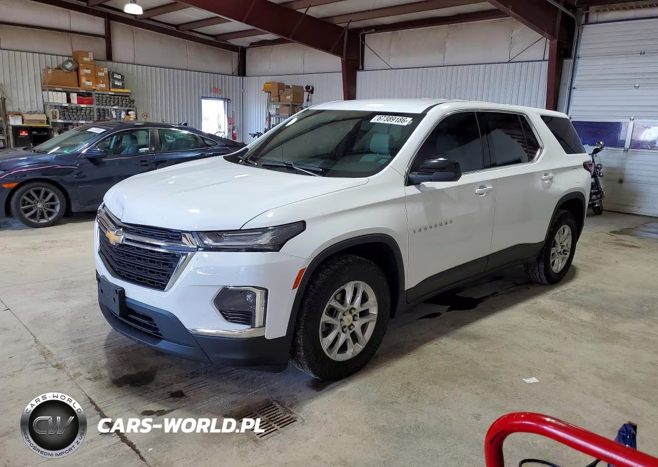 2022 Chevrolet Traverse Ls VIN:1GNEVFKW5NJ122518 - 1