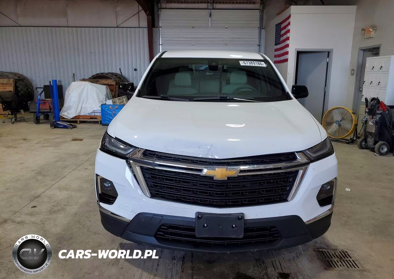 2022 Chevrolet Traverse Ls VIN:1GNEVFKW5NJ122518 - 5