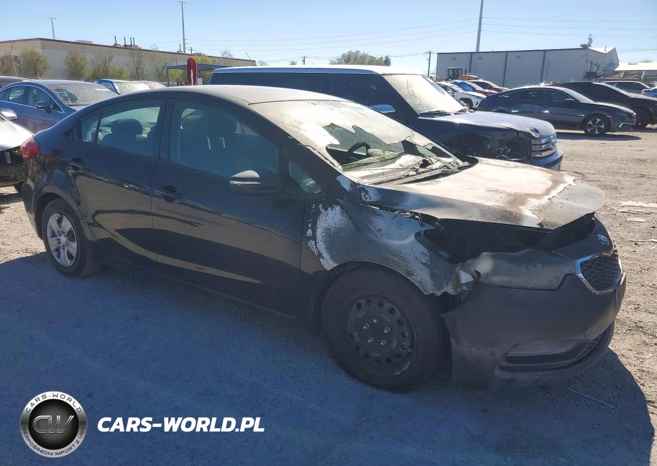 2015 Kia Forte Lx VIN:KNAFX4A6XF5358621 - 4