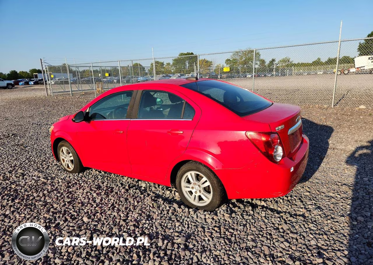 2015 Chevrolet Sonic Lt VIN:1G1JC5SH3F4114001 - 2