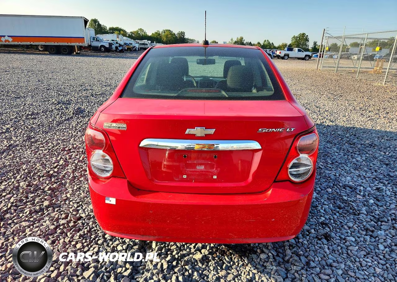 2015 Chevrolet Sonic Lt VIN:1G1JC5SH3F4114001 - 6