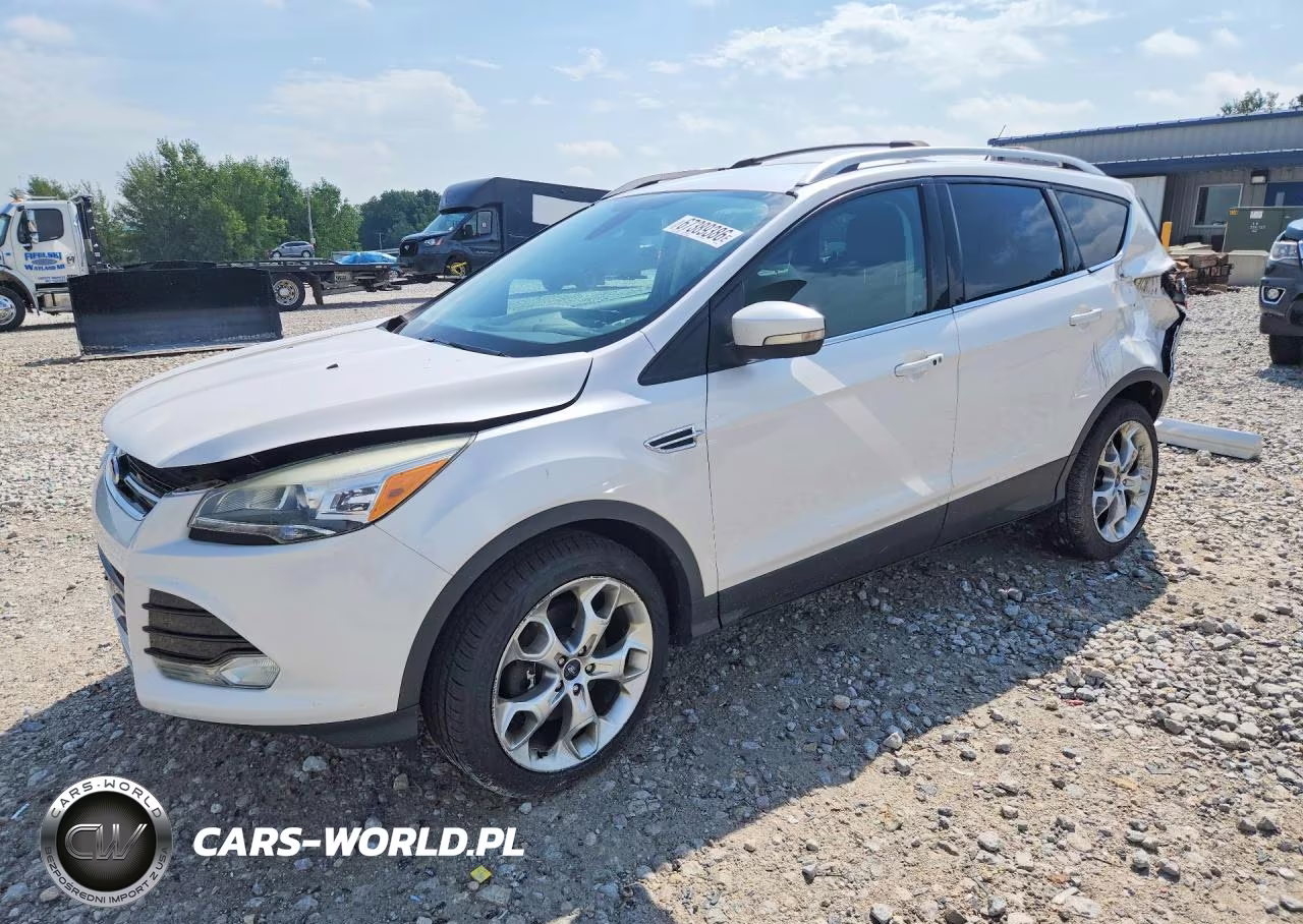 2013 Ford Escape Titanium VIN:1FMCU9J93DUA76051 - 1