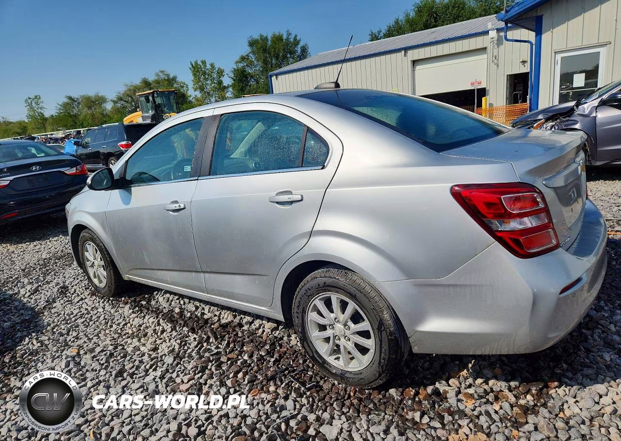 2017 Chevrolet Sonic Lt VIN:1G1JD5SH8H4161833 - 2