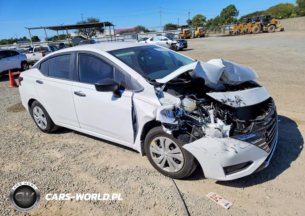 2025 Nissan Versa S VIN:3N1CN8DV8SL822671 - 4