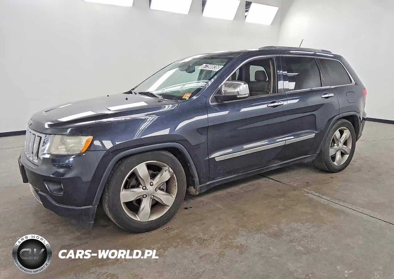 2012 Jeep Grand Cherokee Overland VIN:1C4RJFCG3CC288521 - 1